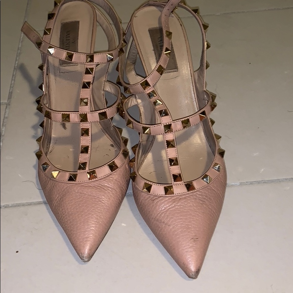 Worn Valentino RockStud Pump